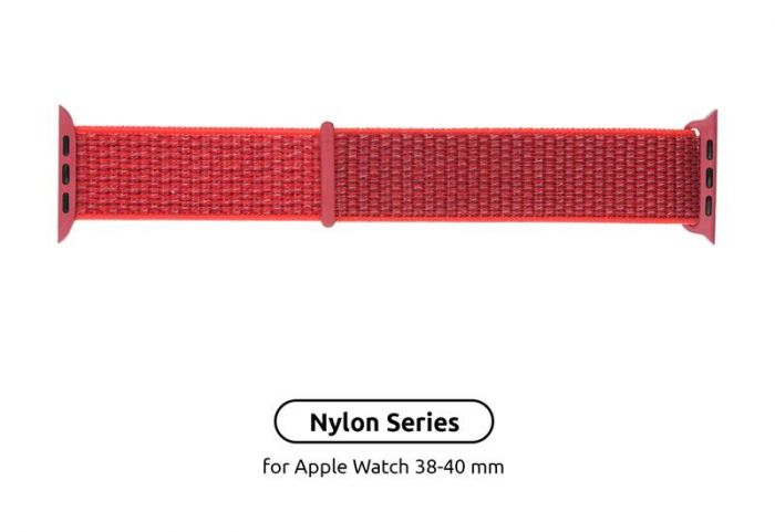 Ремінець Armorstandart Nylon Band для Apple Watch 38mm/40mm/41mm Hibiscus (ARM57852)