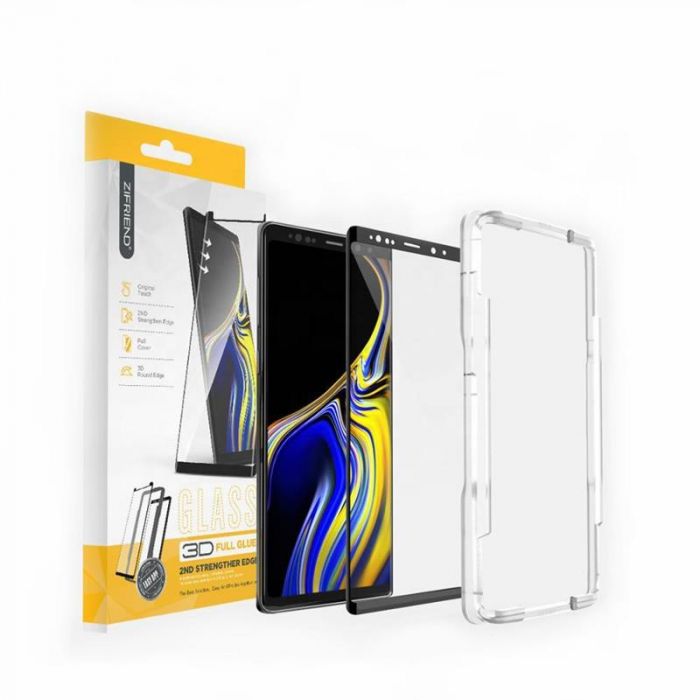 Захисне скло ZIFRIEND Full Glue & Cover для Samsung Galaxy Note10+ SM-N975 Black (704607)