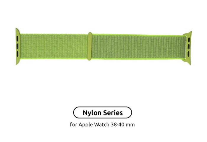Ремінець Armorstandart Nylon Band для Apple Watch 38mm/40mm/41mm Light Green (ARM57849)