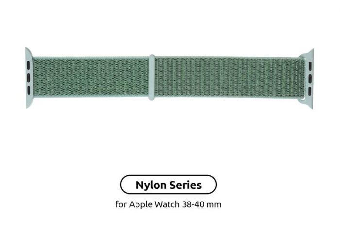 Ремінець Armorstandart Nylon Band для Apple Watch 38mm/40mm/41mm Mint (ARM57850)