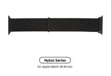 Ремінець Armorstandart Nylon Band для Apple Watch 38mm/40mm/41mm Reflective Black (ARM57847)
