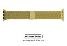 Ремінець Armorstandart Milanese Loop для Apple Watch 42mm/44mm/45mm Yellow (ARM55261)