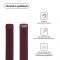 Ремінець Armorstandart Milanese Loop для Apple Watch 38mm/40mm/41mm Burgundy (ARM55255)