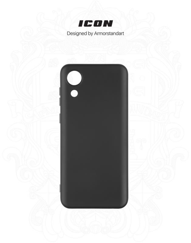 Чохол-накладка Armorstandart Icon для Samsung Galaxy A03 Core SM-A032 Black (ARM60878)