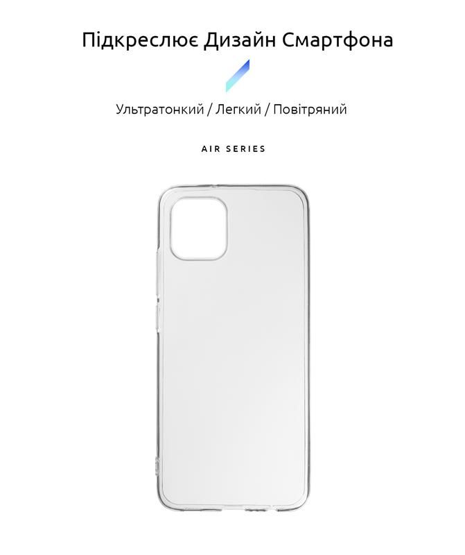 Чохол-накладка Armorstandart Air Series для Samsung Galaxy A03 SM-A035 Transparent (ARM63187)