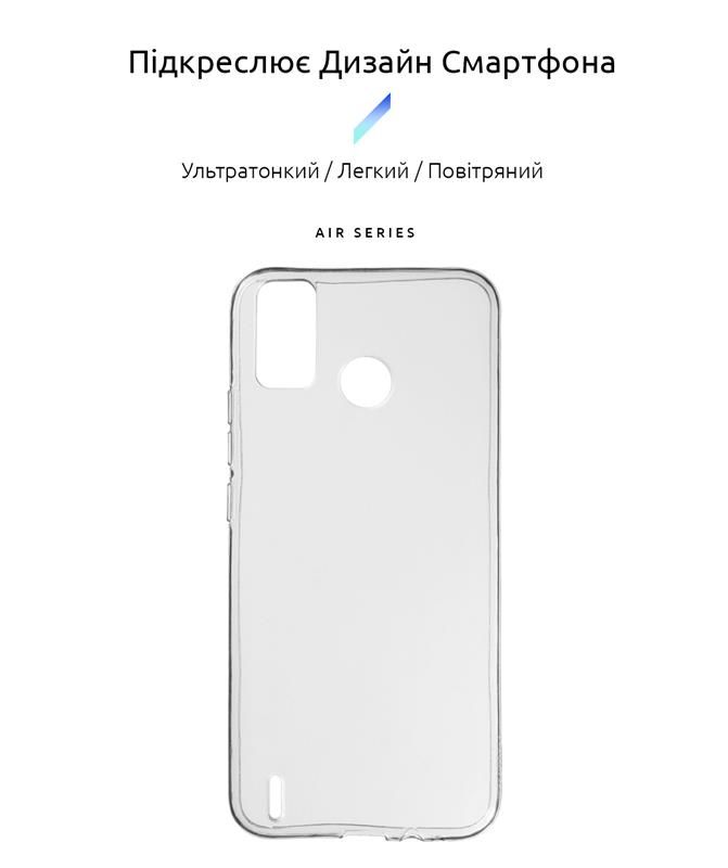 Чохол-накладка Armorstandart Air Series для Tecno Spark 6 Go Transparent (ARM62182)