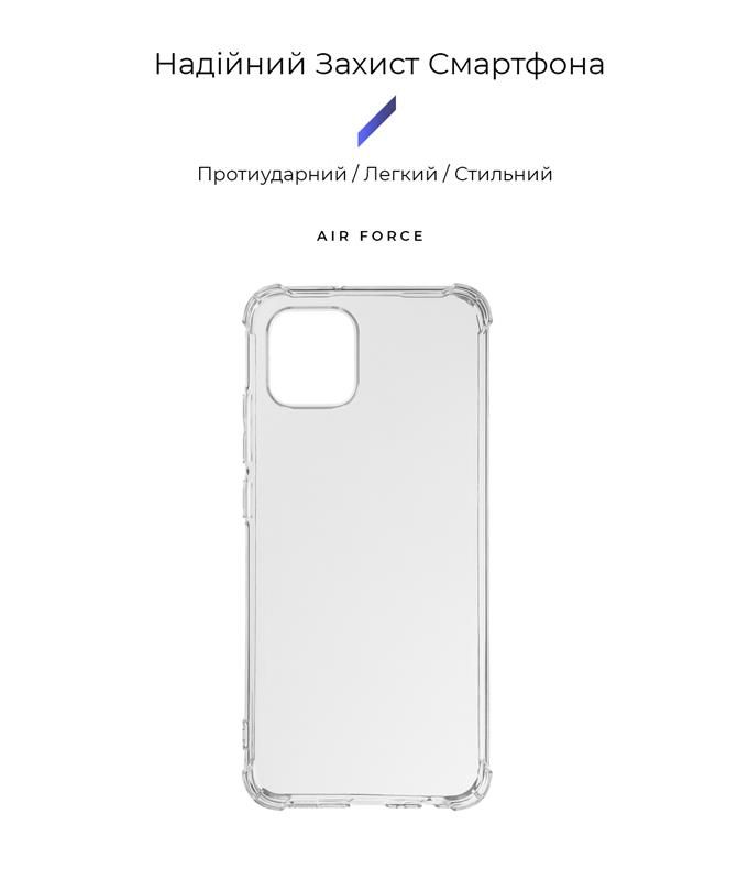 Чохол-накладка Armorstandart Air Force для Samsung Galaxy A03 SM-A035 Camera cover Transparent (ARM62094)