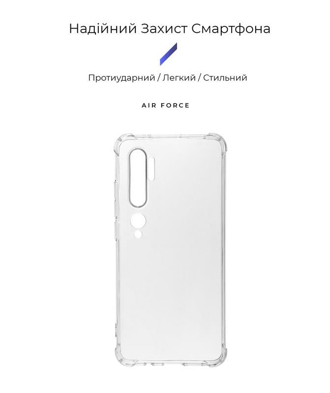 Чохол-накладка Armorstandart Air Force для Xiaomi Redmi Note 10 Pro Transparent (ARM58696)