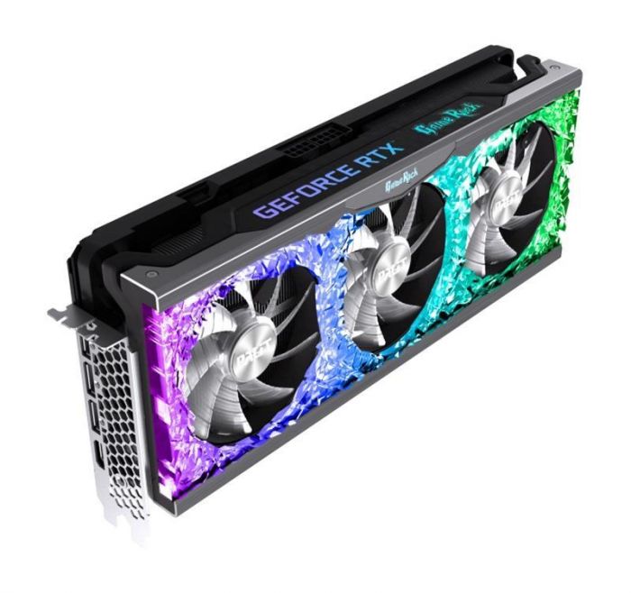 Відеокарта GF RTX 3070 8GB GDDR6 GameRock V1 Palit (NE63070019P2-1040G) (LHR)