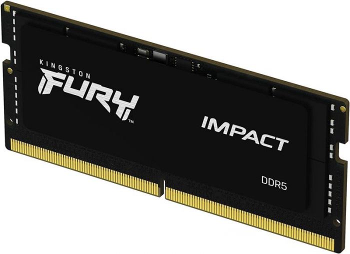 Модуль пам`ятi SO-DIMM 8GB/4800 DDR5 Kingston Fury Impact (KF548S38IB-8)