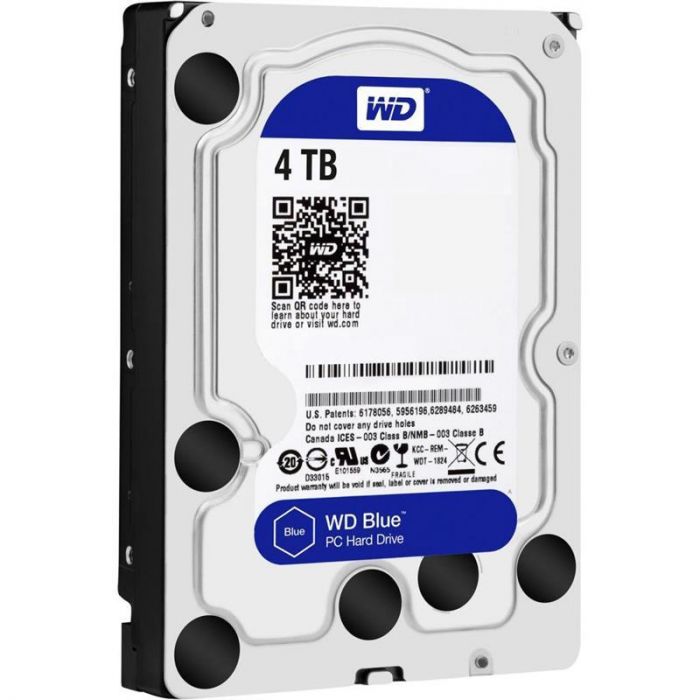 Накопичувач HDD SATA 4.0TB WD Blue 5400rpm 256MB (WD40EZAZ)