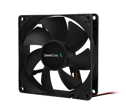 Вентилятор DeepCool XFAN 90, 90х90х25мм, 3-pin, чорний