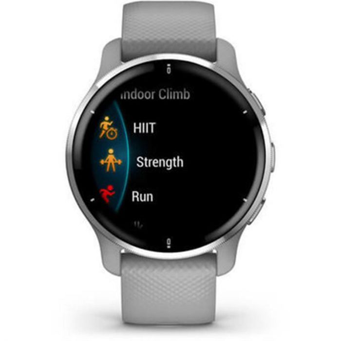 Смарт-годинник Garmin Venu 2 Plus Powder Gray + Passivated (010-02496-10)