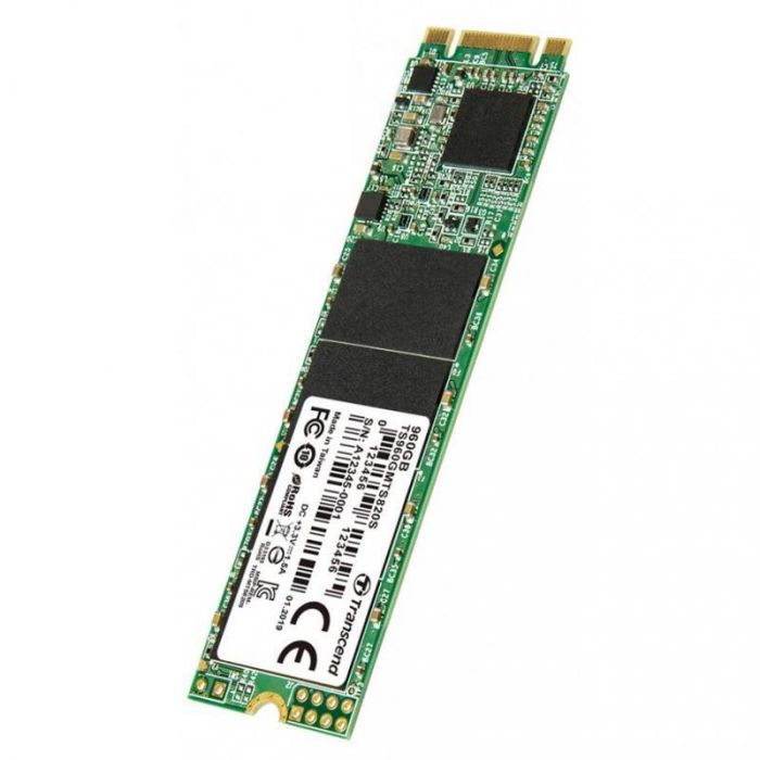 Накопичувач SSD  960GB Transcend 820S M.2 2280 SATAIII 3D TLC NAND (TS960GMTS820S)