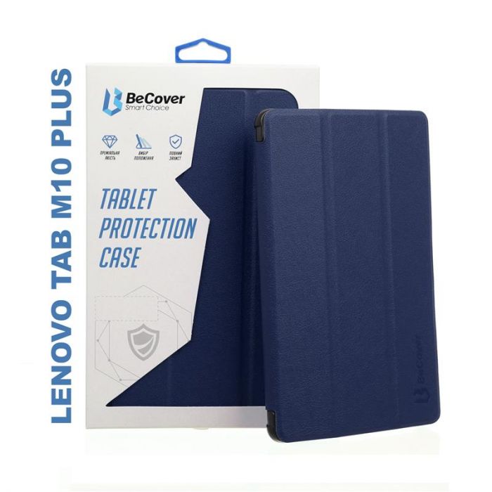 Чохол-книжка BeCover Smart для Lenovo Tab M10 Plus TB-X606/M10 Plus (2nd Gen) Deep Blue (704801)