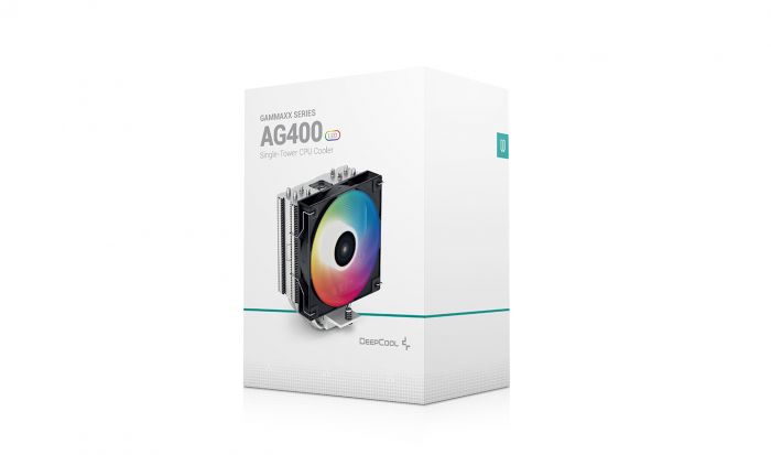 Кулер процесорний DeepCool AG400 BK ARGB (R-AG400-BKANMC-G-2)