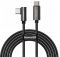 Кабель Baseus Legend Series Elbow USB-C-USB-C, 2м, Black (CATCS-A01)