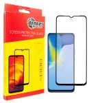 Захисне скло Dengos для Vivo Y15s Black Full Glue (TGFG-208)