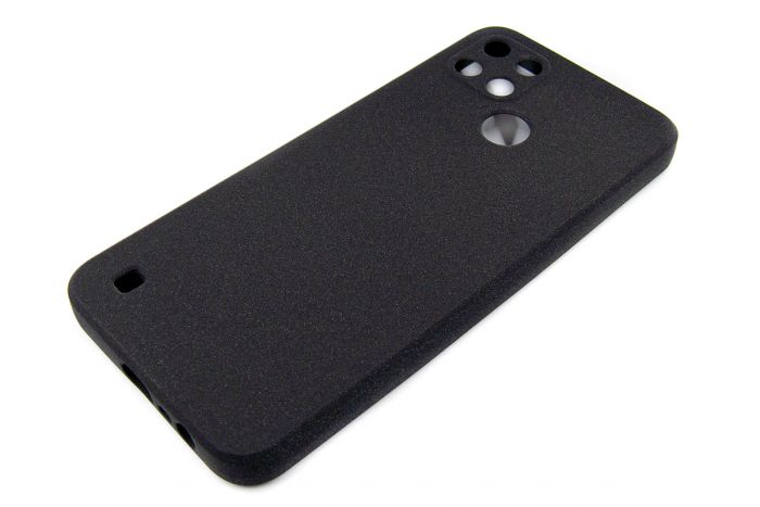 Чохол-накладка Dengos Carbon для Realme C25y Black (DG-TPU-CRBN-145)