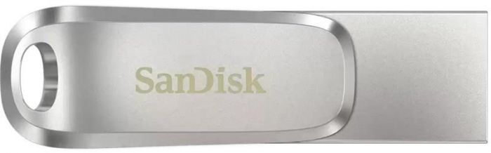 Флеш-накопичувач USB 64GB Type-C SanDisk Ultra Dual Luxe Silver (SDDDC4-064G-G46)