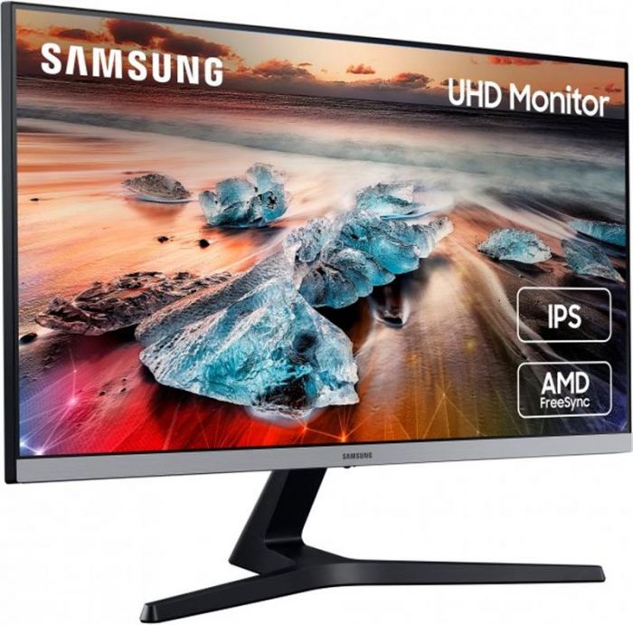 Монiтор Samsung 28" U28R550UQI (LU28R550UQIXCI) IPS Black/Grey