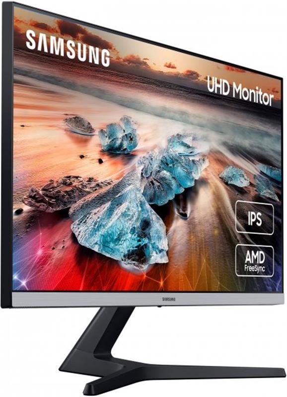 Монiтор Samsung 28" U28R550UQI (LU28R550UQIXCI) IPS Black/Grey