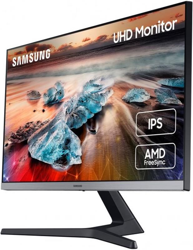 Монiтор Samsung 28" U28R550UQI (LU28R550UQIXCI) IPS Black/Grey