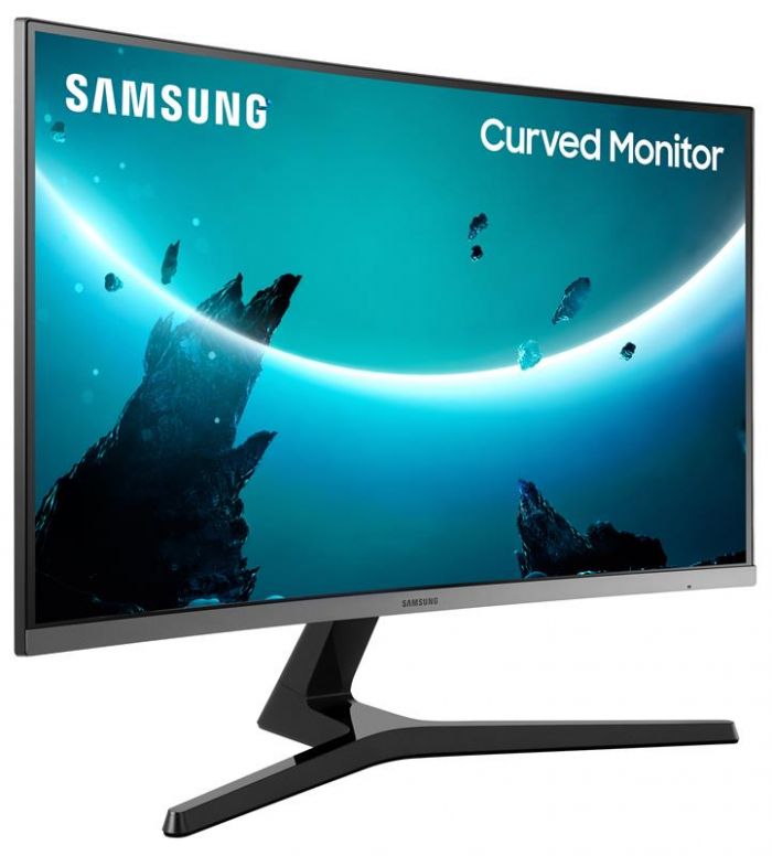 Монiтор Samsung 27" C27R500 (LC27R500FHIXCI) VA Dark Gray Curved