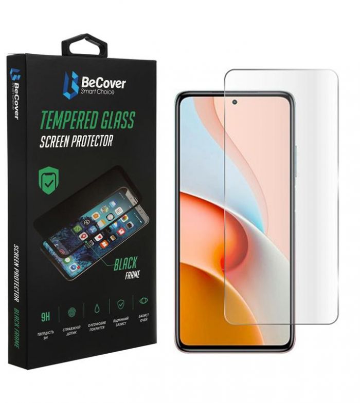 Захисне скло BeCover для Xiaomi Redmi Note 11 4G/10 5G/10 2022/10 Prime 2022 Crystal Clear (707865)