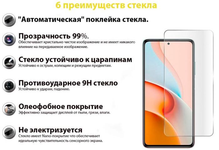 Захисне скло BeCover для Xiaomi Redmi Note 11 4G/10 5G/10 2022/10 Prime 2022 Crystal Clear (707865)