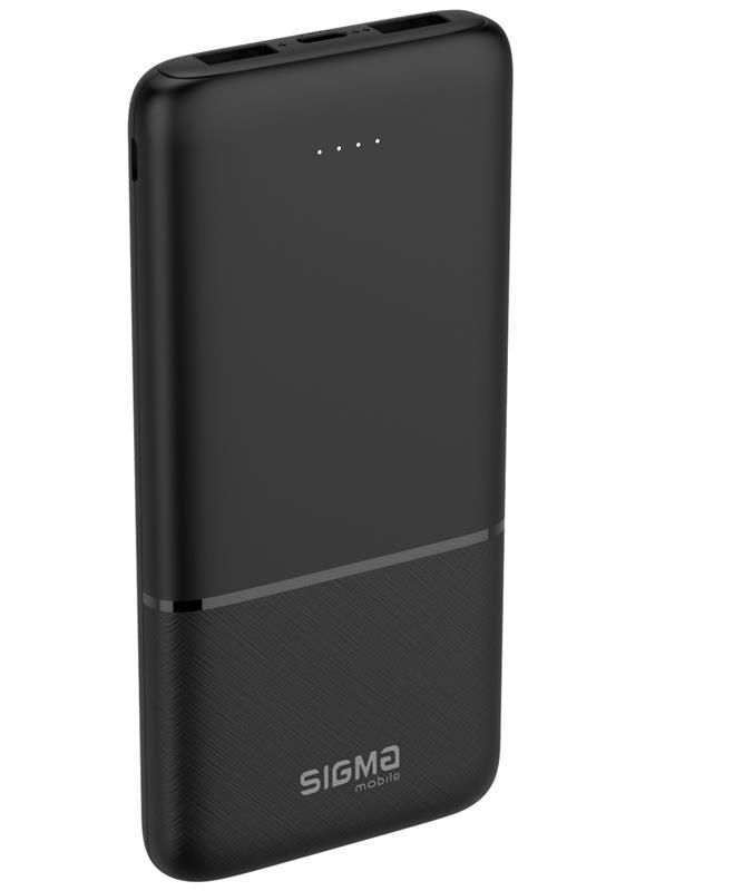 Універсальна мобільна батарея Sigma mobile X-Power SI10A1 10000mAh Black (4827798423615)