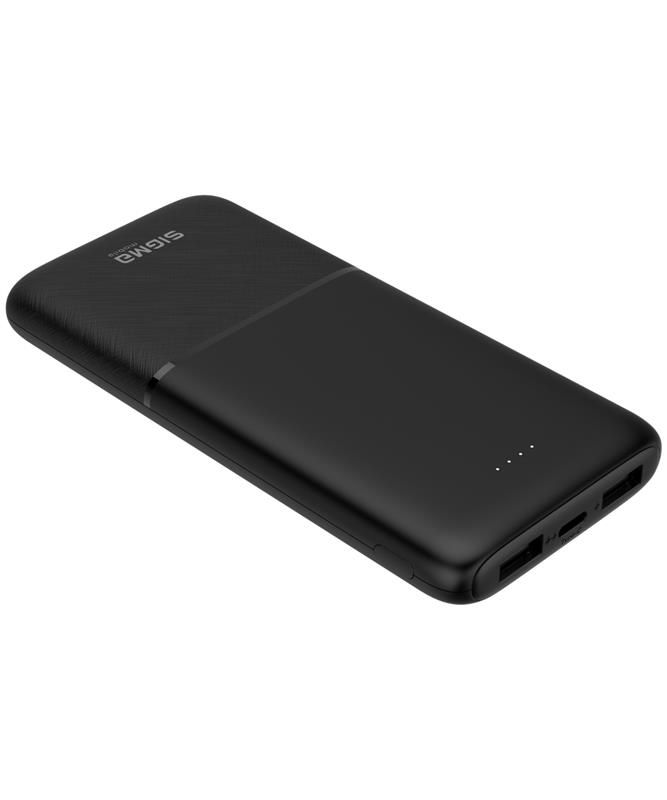 Універсальна мобільна батарея Sigma mobile X-Power SI10A1 10000mAh Black (4827798423615)