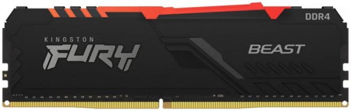 Модуль пам`ятi DDR4 16GB/3600 Kingston Fury Beast RGB (KF436C18BBA/16)