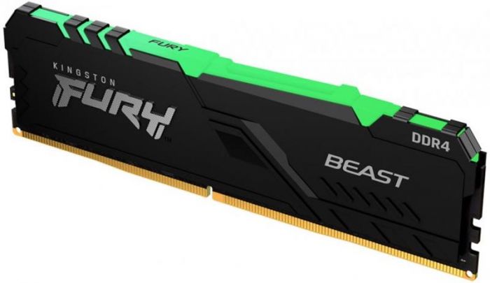 Модуль пам`ятi DDR4 16GB/3600 Kingston Fury Beast RGB (KF436C18BBA/16)