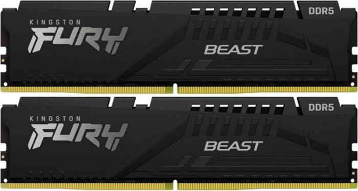 Модуль пам`яті DDR5 2x8GB/4800 Kingston Fury Beast Black (KF548C38BBK2-16)