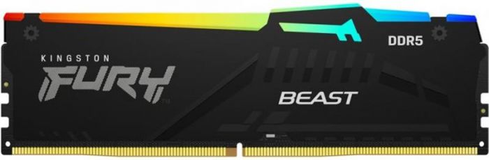 Модуль пам`яті DDR5 2x16GB/5200 Kingston Fury Beast RGB Black (KF552C36BBEAK2-32)