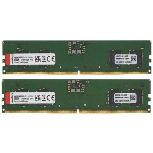 Модуль пам`ятi DDR5 2х8GB/4800 Kingston (KVR48U40BS6K2-16)
