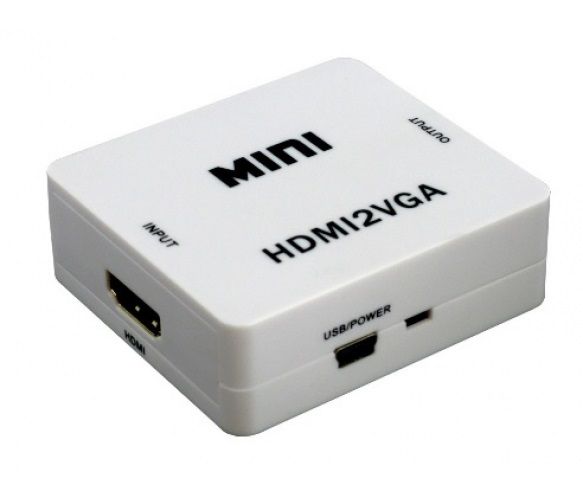 Адаптер Vention HDMI - VGA (F/F), White (YT-CM-HDMI/VGA/16294)