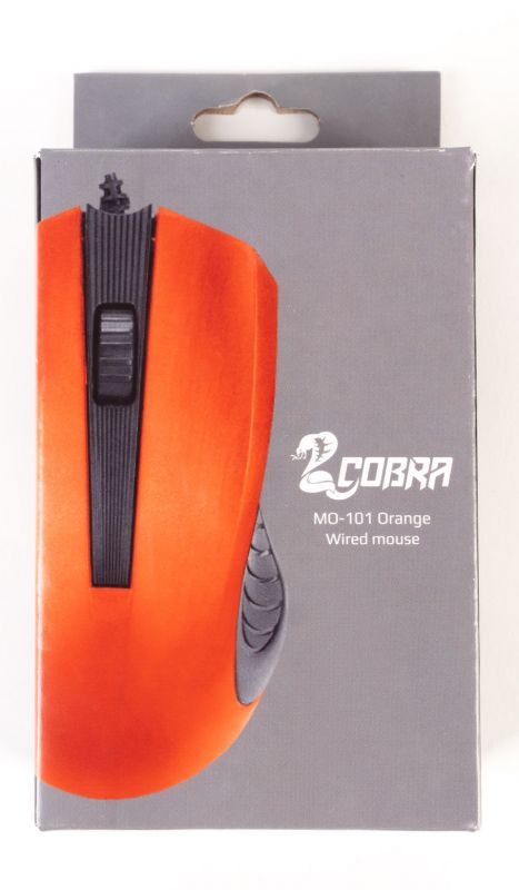 Мишка COBRA MO-101 Orange