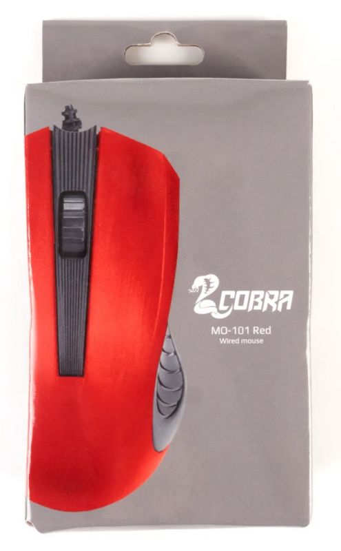 Мишка COBRA MO-101 Red