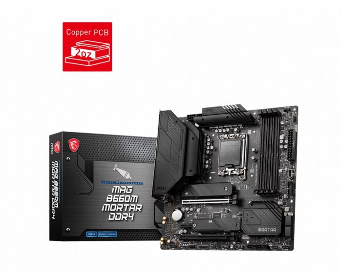 Материнська плата MSI MAG B660M Mortar DDR4 Socket 1700