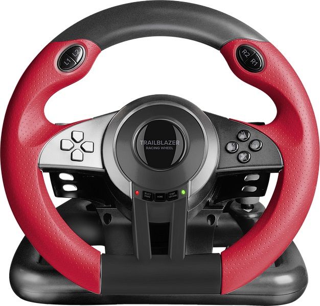 Руль Speed Link Trailblazer Racing Wheel (SL-450500-BK) Black/Red USB