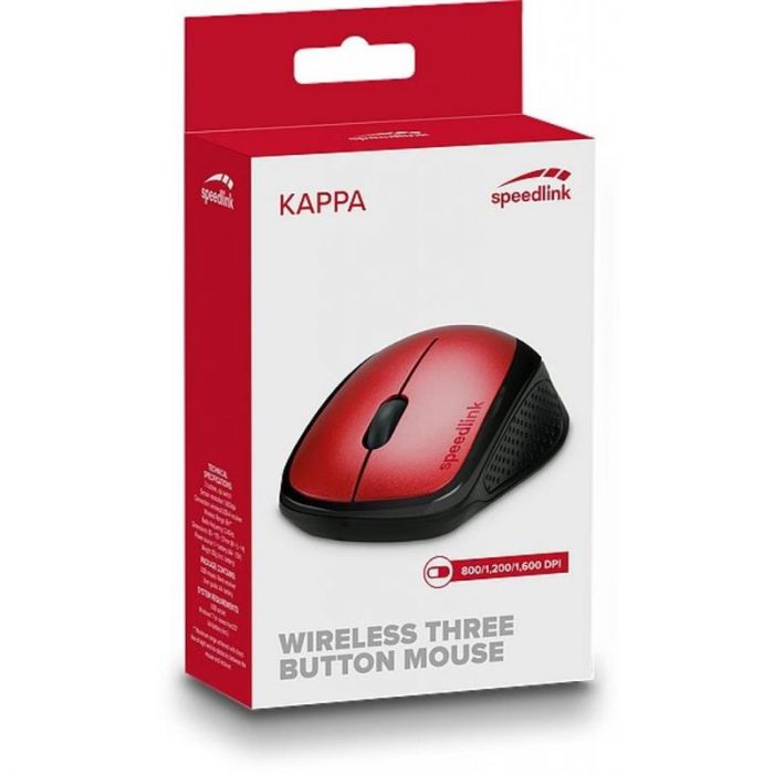 Миша бездротова SpeedLink Kappa Red (SL-630011-RD)