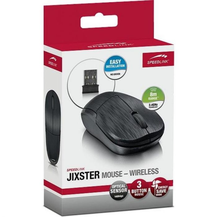 Мишка бездротова Speed Link Jixster Black (SL-630010-BK)