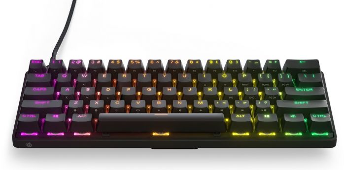 Клавiатура SteelSeries Apex Pro Mini Black (64820)
