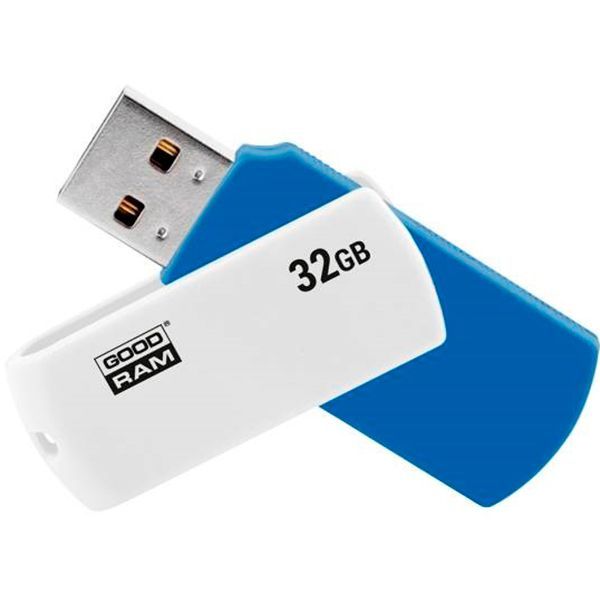 Флеш-накопичувач USB 32GB GOODRAM UCO2 (Colour Mix) Blue/White (UCO2-0320MXR11)