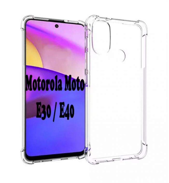 Чохол-накладка BeCover Anti-Shock для Motorola Moto E30/E40 Clear (707882)