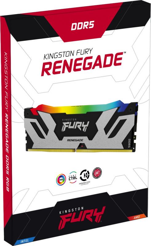 Модуль пам`яті DDR5 2x16GB/6000 Kingston Fury Renegade RGB (KF560C32RSAK2-32)