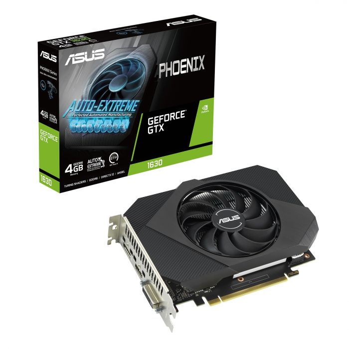 Відеокарта GF GTX 1630 4GB GDDR6 Phoenix Asus (PH-GTX1630-4G)