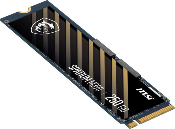 Накопичувач SSD  250GB MSI Spatium M390 M.2 2280 PCIe 3.0 x4 NVMe 3D NAND TLC (S78-4409PL0-P83)